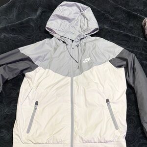 Nike Two-Tone Gray and White Jacket